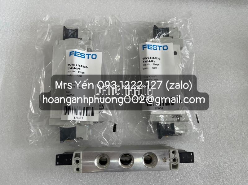 Nhận báo giá tốt các dòng van Festo | VUVG-P53C-T-G14-1P3