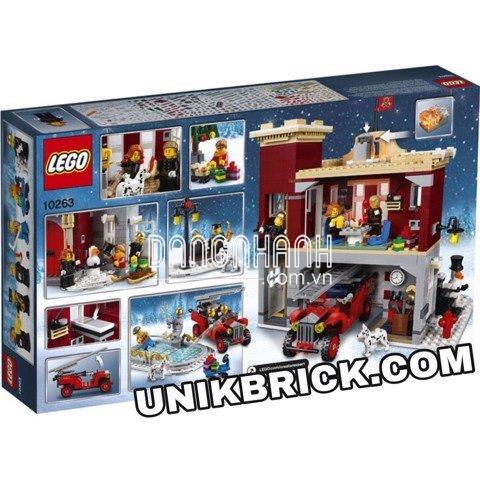 [CÓ HÀNG] LEGO Creator 10263 Winter Village Fire Station