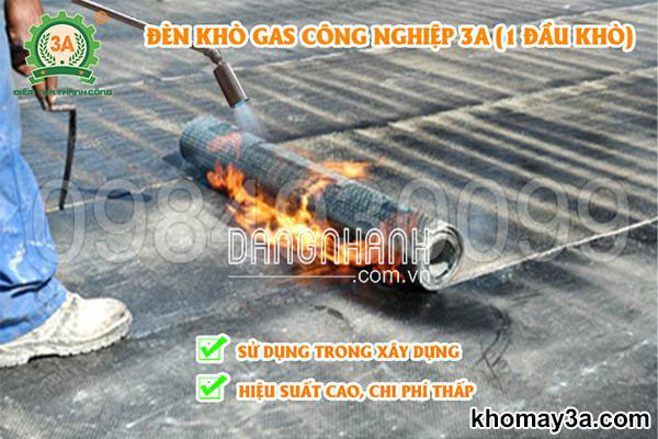 Đèn khò gas công nghiệp 3A (1 đầu khò)