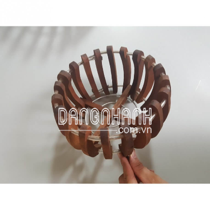 Chậu gỗ trồng lan nhiều kích cỡ