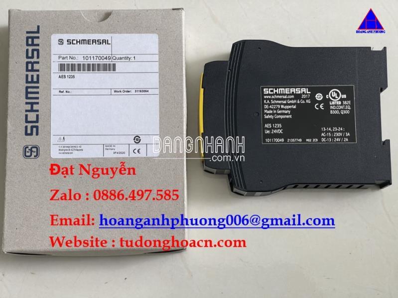 AES 1235 101170049 bộ rờ le an toàn chính hãng Schmersal