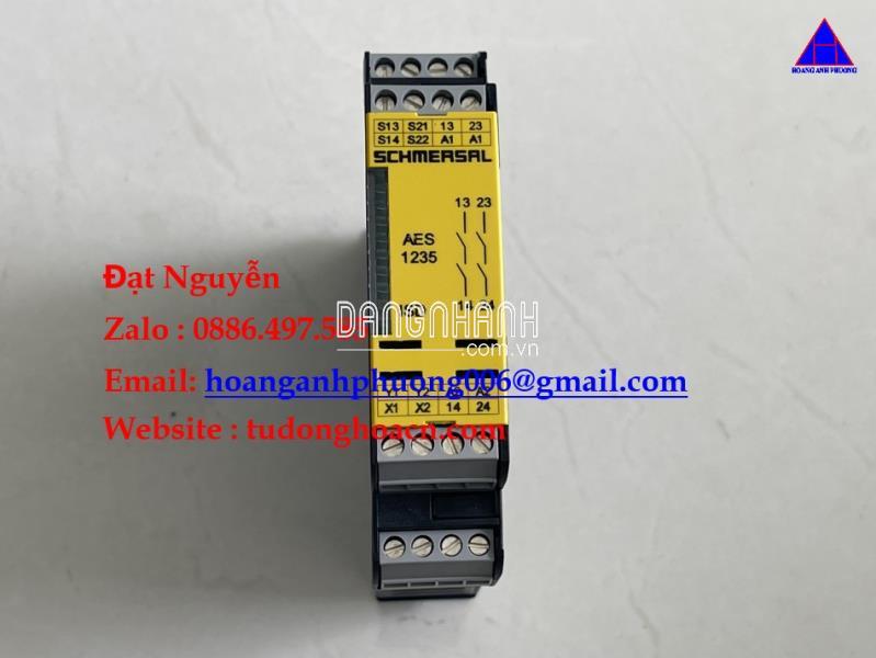 AES 1235 101170049 bộ rờ le an toàn chính hãng Schmersal
