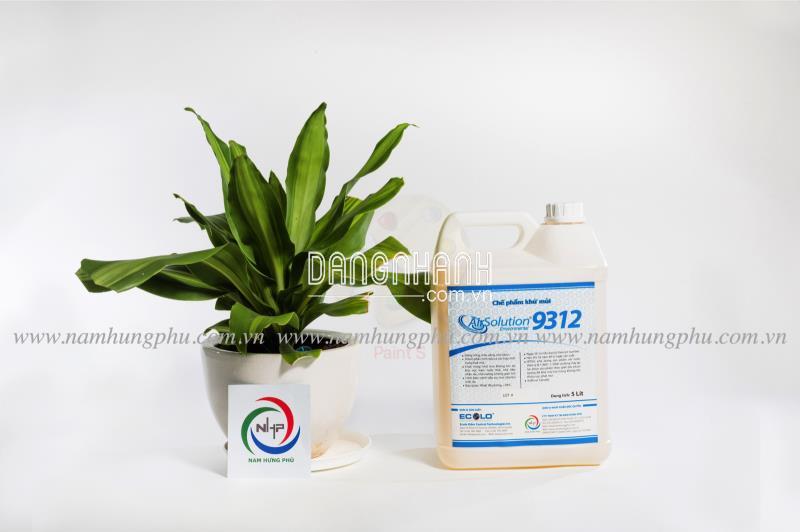 khử mùi H2S, mùi hôi trạm xử lý nước thải Airsolution9312