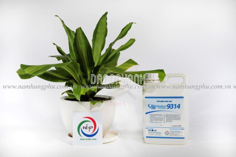 Airsolution 9314 khử mùi nhà xưởng, sau quạt hút