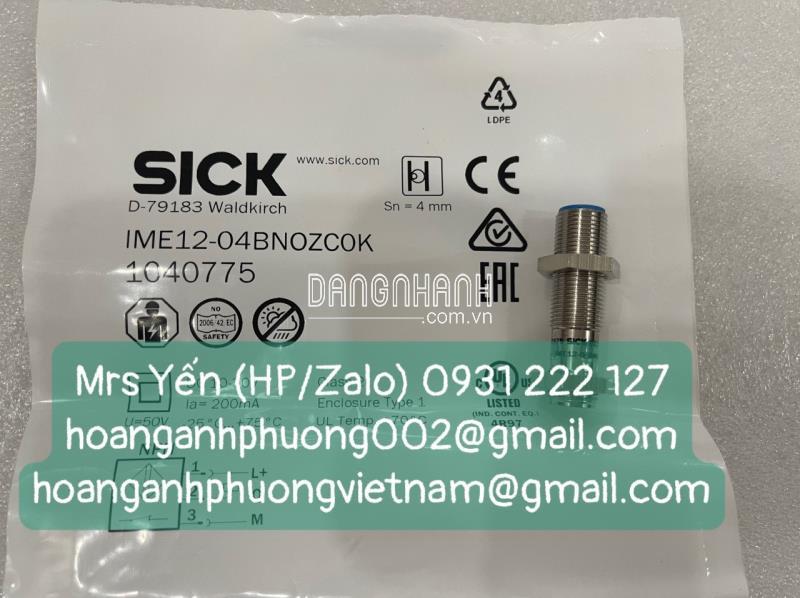 Cảm biến tiệm cận | IME12-04BNOZC0K |  SICK | Hoàng Anh Phương