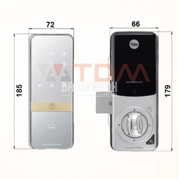 Khóa Điện Tử Yale YDR323 Thẻ Từ