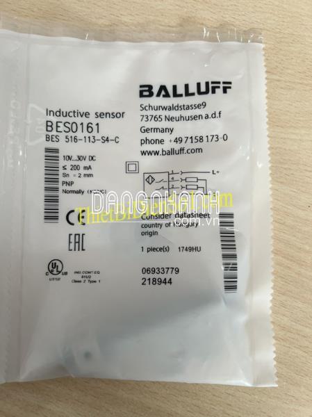 Cảm biến Balluff BES0161 BES 516-113-S4-C -Cty Thiết Bị Điện Số 1