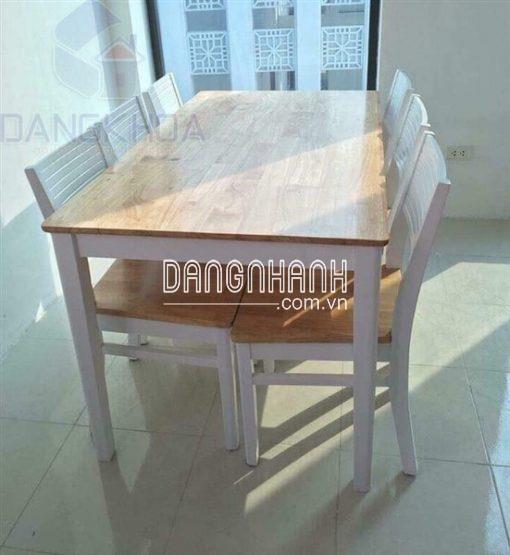 Bàn Ăn Cherry Màu Trắng 4 Ghế – BADK01