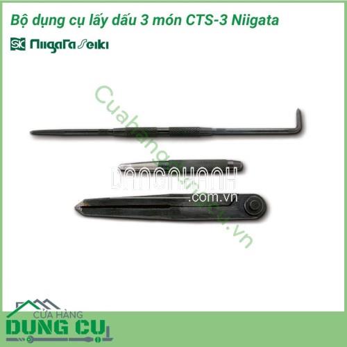 Bộ dụng cụ lấy dấu 3 món CTS-3 Niigata