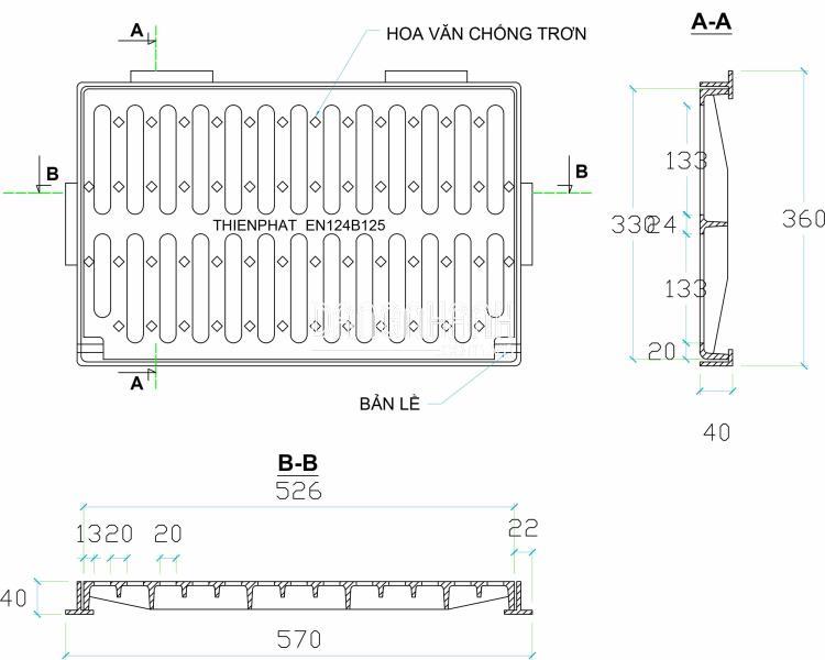 Song chắn rác TP-BSCR-01