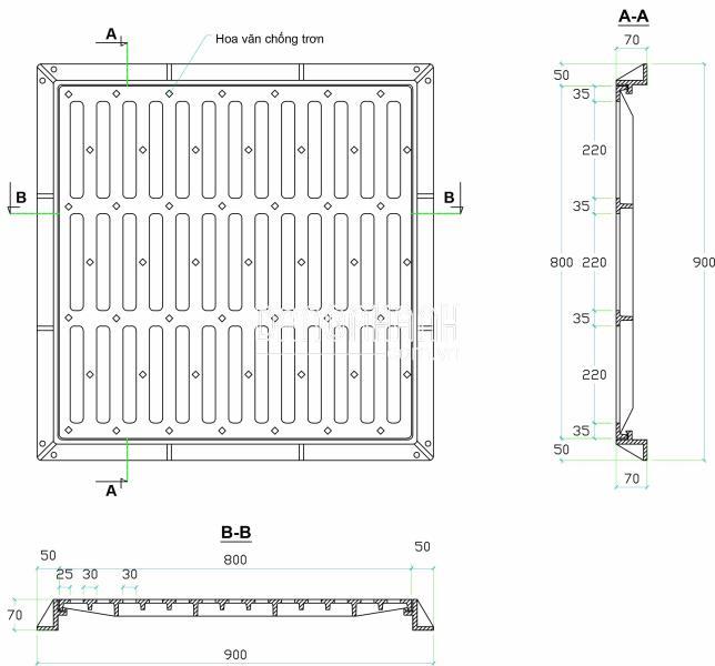 Song chắn rác TP-BSCR-03