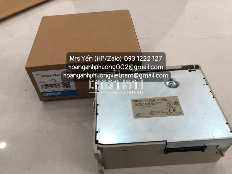 Hoàng Anh Phương chuyên hàng Omron | C200HW-PA204 | Bộ nguồn