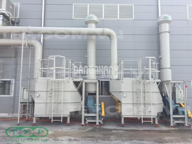 XỬ LÝ KHÍ THẢI SẢN XUẤT NHỰA