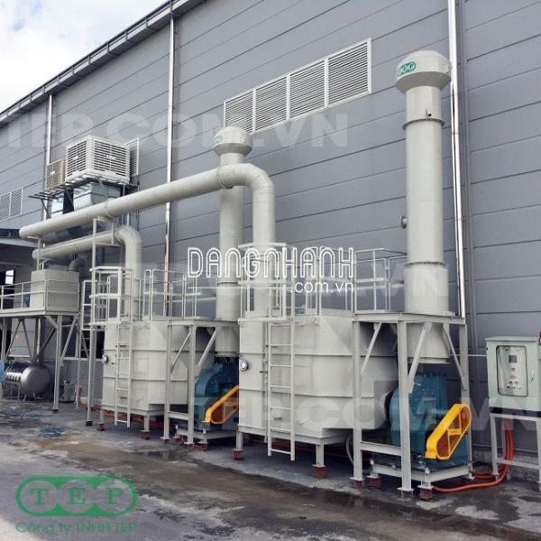 XỬ LÝ KHÍ THẢI CÔNG NGHIỆP HÓA CHẤT