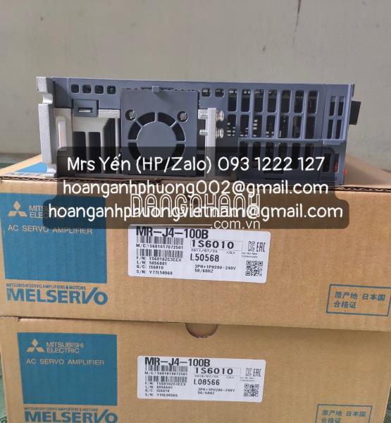 MR-J4-100B | Bộ điều khiển Mitsubishi | Nhận báo giá trực tiếp
