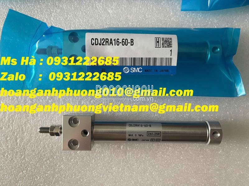 CDJ2RA16-60-B SMC | Xy lanh thân tròn hàng tốt | giá ưu đãi hiện nay 