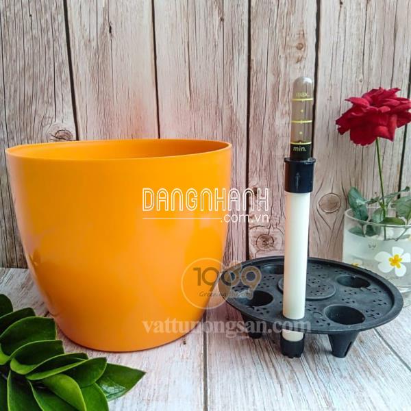 Chậu Trồng Cây Tự Dưỡng 18.5x16cm 