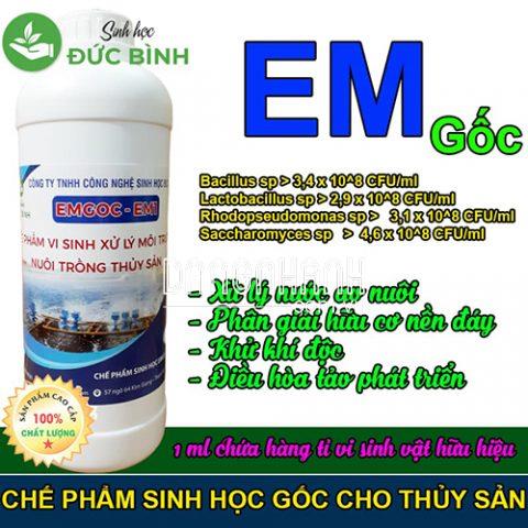 Chế phẩm vi sinh xử lý nước thải Emzeo