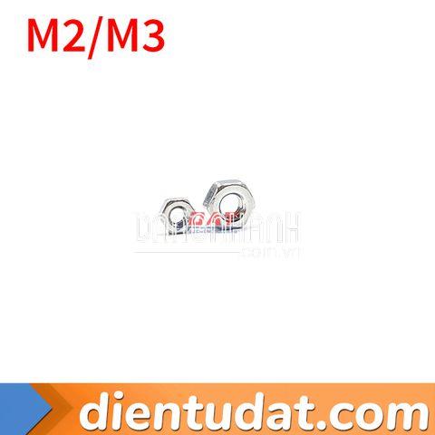 Đai Ốc Lục Giác Thép Không Gỉ M2 M3