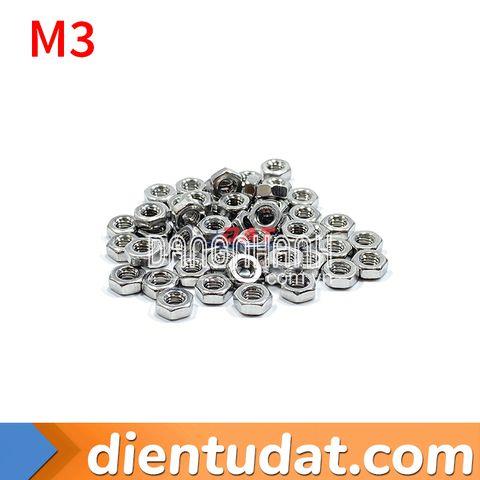 Đai Ốc Lục Giác Thép Không Gỉ M2 M3