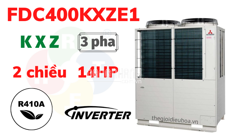 Dàn Nóng VRF Mitsubishi Heavy KXZ 14HP FDC400KXZE1