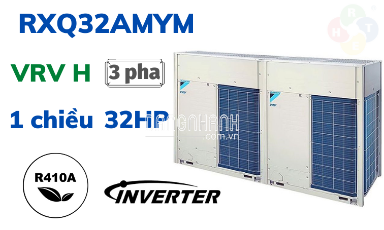 Dàn Nóng Loại Tiêu Chuẩn 1 Chiều VRV A 32HP RXQ32AMYM