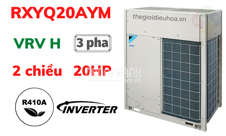 Dàn Nóng Loại Tiêu Chuẩn 2 Chiều VRV H 20HP RXYQ20AYM