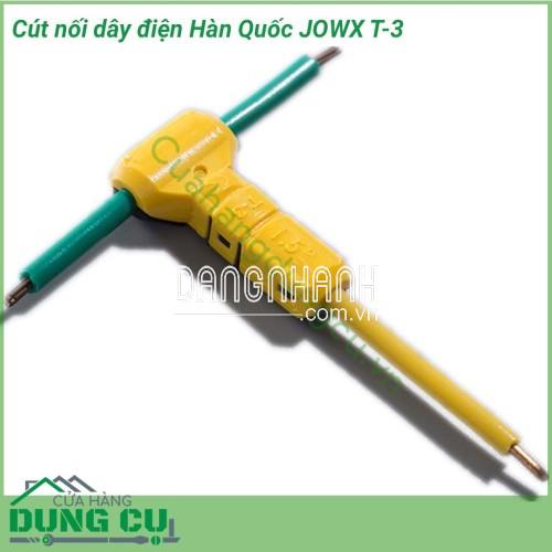 Đầu nối điện T-3 JOWX Hàn Quốc