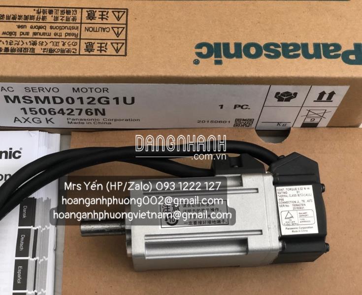 MSMD012G1U Động cơ Panasonic - hàng order nhanh mới 100%