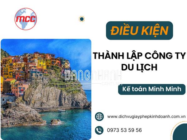Dịch vụ thành lập công ty du lịch uy tín