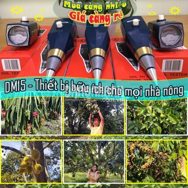 Máy Đo pH Và Độ Ẩm Đất DM15 Nhập Khẩu Từ Nhật