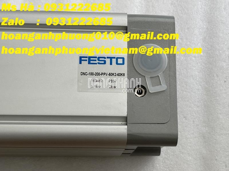 Chính hiệu - Xi lanh khí nén DSBC-63-200-D3-PPVA-N3 Festo 