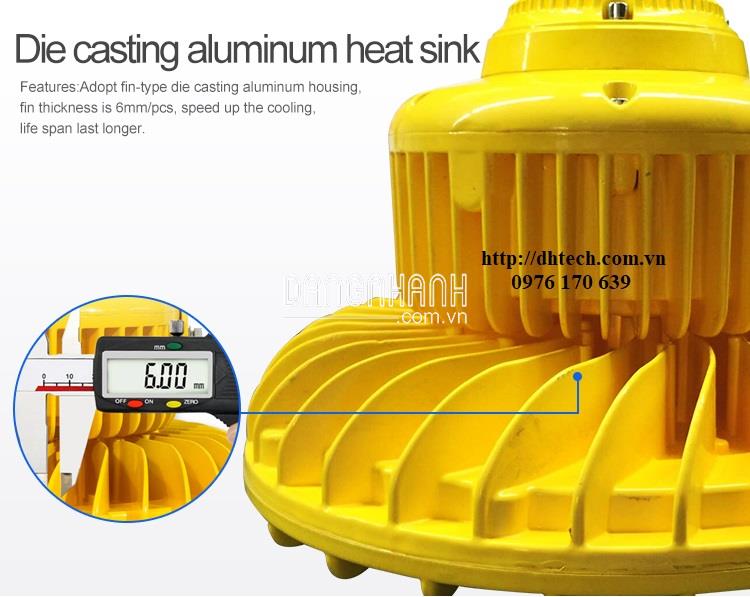 Đèn led chống cháy nổ 30W chiếu sáng ngoài trời, nhà kho hóa chất