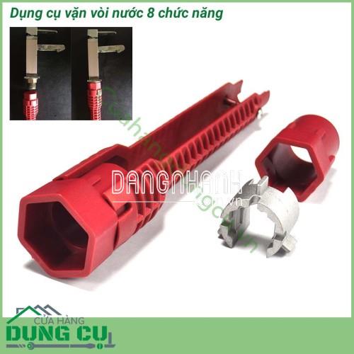 Dụng cụ vặn dây cấp nước 8 chức năng