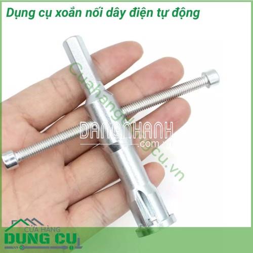 Dụng cụ xoắn nối dây điện tự động đa năng