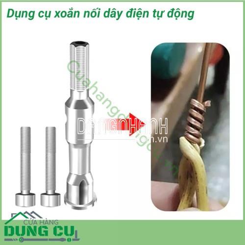Dụng cụ xoắn nối dây điện tự động đa năng