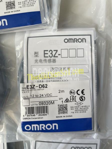 Cảm biến quang Omron E3Z-D62 -Cty Thiết Bị Điện Số 1