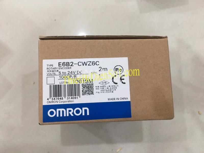 Encoder Omron E6B2-CWZ6C 600P/R 2M -Cty Thiết Bị Điện Số 1