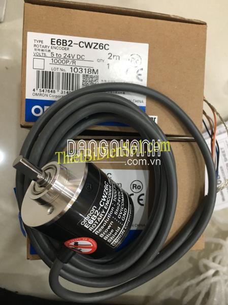 Encoder Omron E6B2-CWZ6C 600P/R 2M -Cty Thiết Bị Điện Số 1