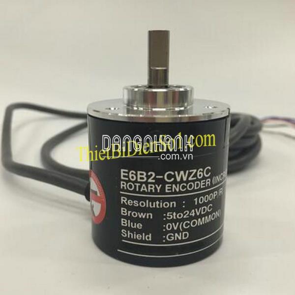 Encoder Omron E6B2-CWZ6C 600P/R 2M -Cty Thiết Bị Điện Số 1