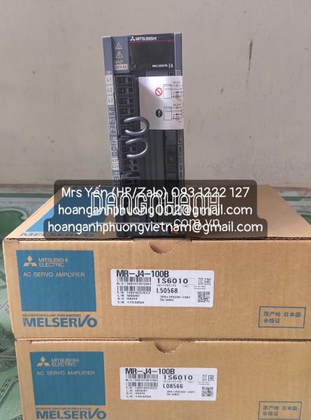 MR-J4-100B | Bộ điều khiển Mitsubishi | Nhận báo giá trực tiếp