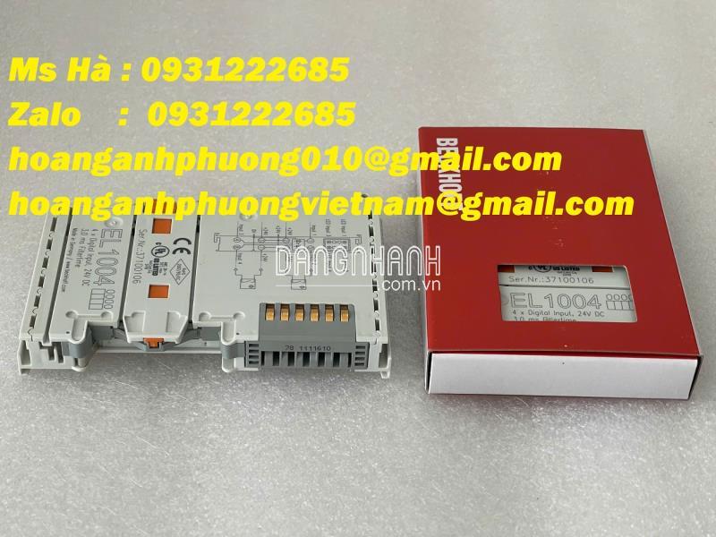 TP HCM - Cung cấp mô đun đầu vào beckhoff EL1004 24VDC 