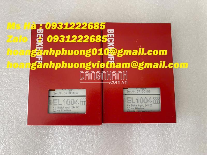 TP HCM - Cung cấp mô đun đầu vào beckhoff EL1004 24VDC 
