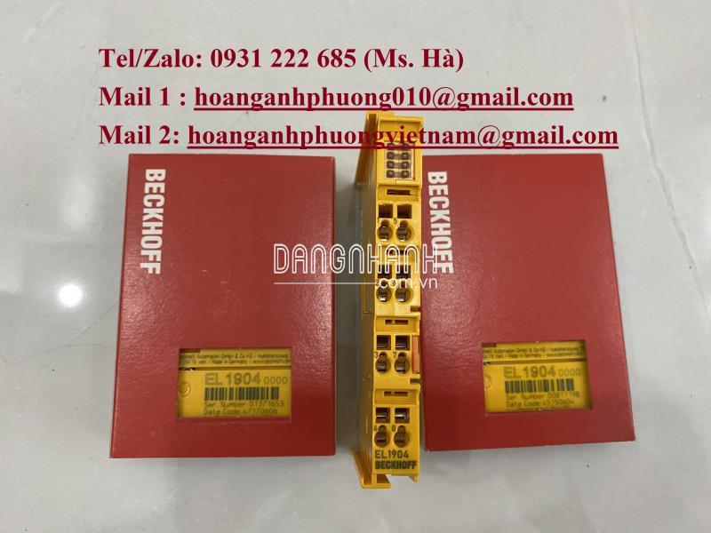Beckhoff module nhận tín hiệu an toàn EL1904 giá tốt 