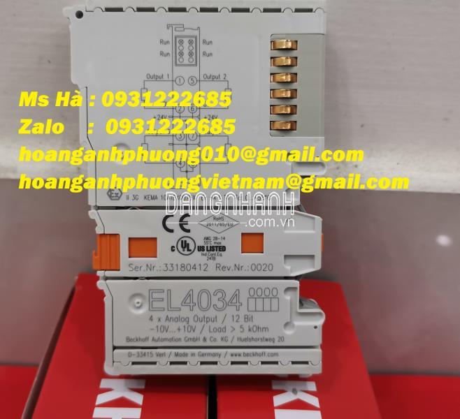Thiết bị đầu cuối hãng beckhoff EL4034 nhập khẩu 