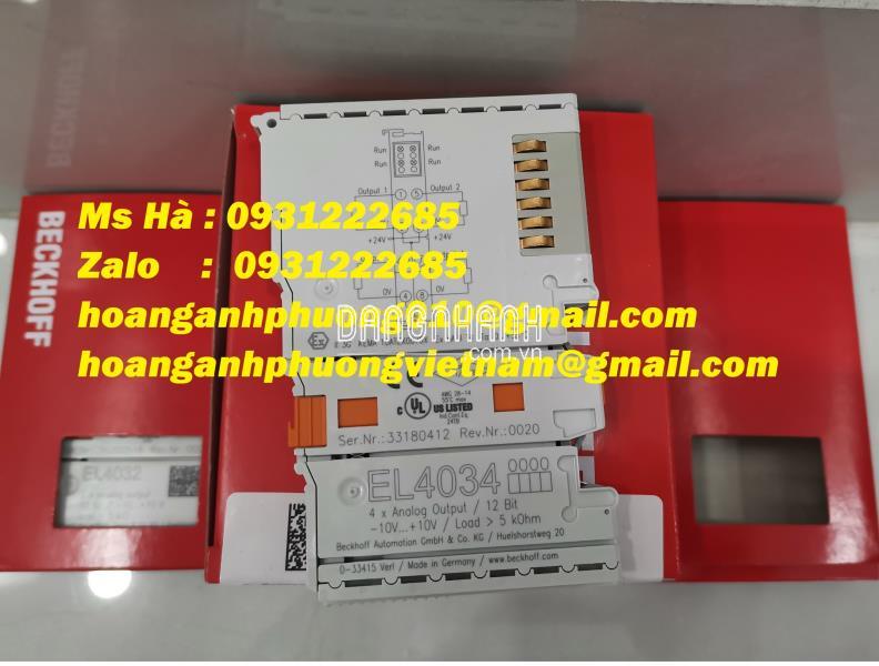 Thiết bị đầu cuối hãng beckhoff EL4034 nhập khẩu 