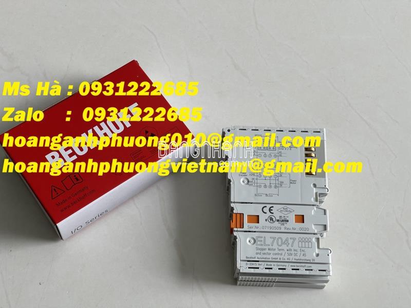 EL7047 beckhoff - EtherCAT terminal - điều khiển vector 