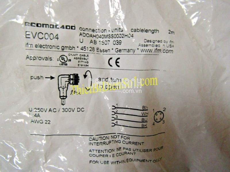 Cảm biến IFM EVC004 -Cty Thiết Bị Điện Số 1