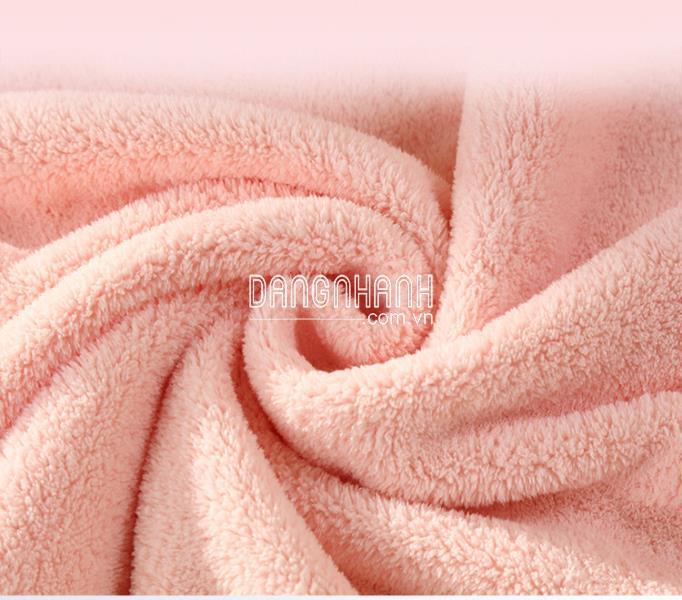 Bộ khăn tắm và khăn mặt xếp hình gấu