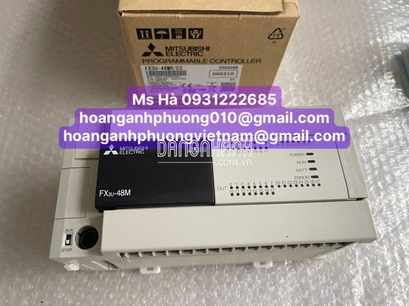 Bộ PLC FX3U-48MR/ES mitsubishi - giao hàng toàn quốc 